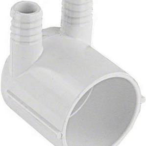 Waterway Manifold 2In Socket X Dead End X Two 3/4In Ribbed Barb Ports 672-7160B