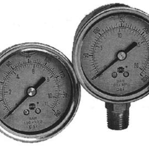 American Granby Ss Case Vac/Press Gauge Liquid 2 1/2In Dial 1/4In ILCG36025-4L