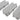 Custom Molded Products Gunite In Wall Steps White Set Of 3 25578-000-000