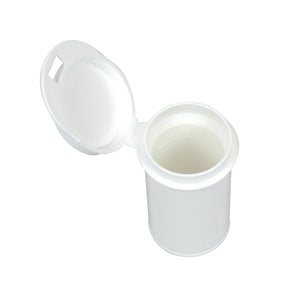 Taylor Technologies Vial 10G W/Desiccant Liner Plastic 12-Pack(For 2235) 2629-12