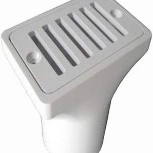 Hayward 2In X 4In Gutter Deck Drain White Hayward 1 1/2In Fpt X 2In Skt SP1019