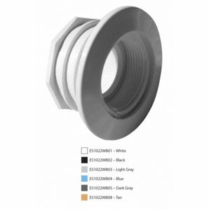 Aquastar Large Wall Fitting Light Gray Fits Inside 2In Pipe ES1022SI2003