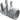 Waterway 672-7170 Manifold – 2" Slip x Dead End, (4) 3/4" Hose Barbs