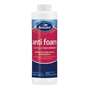 BioGuard Anti Foam 1 Quart Swimming Pool Foam Eliminator pH-Neutral Suitable