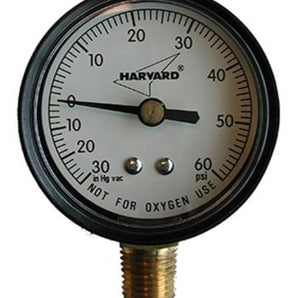 American Granby Vac/Pressure Gauge Steel 1/4In Lower 4.5In Dia IPCG36045-4L