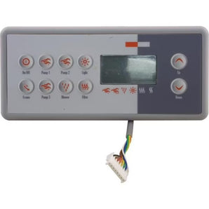 Gecko Keypad W/ Overlay Mclass Tsc8 Tsc-8-10K-Ge1 Gecko 0201-007153