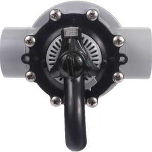 Custom Molded 2Way Pvc Diverter Valve 2In Skt / 2.5In Spigot 25932-201-000