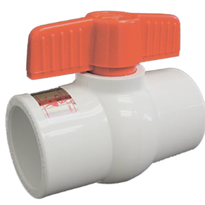 American Granby 1In Skt Ball Valve Pvc Epdm Schedule 80 HMIP100SE