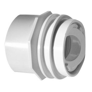 Aquastar 1 1/2In Flush Mount Return/Water Barrier 3/4In Orifice White JE3101B