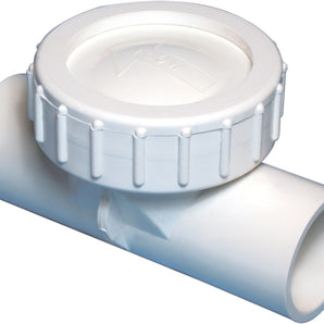 Waterway Flapper Check Valve 1In X 1In Tee 600-4000