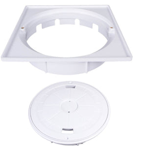 Custom Molded Products Gray Round Skimmer Cover And Collar 25544-901-000