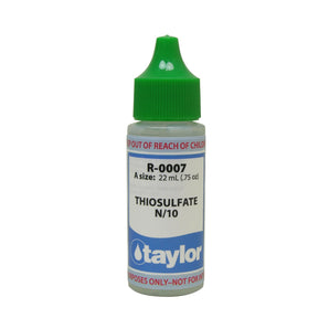 Taylor Technologies Taylor #7 Thiosulfate Reagent 3/4Oz. R-0007-A