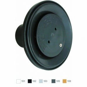 Aquastar 4In Floor Return Fitting Black 4DIV102