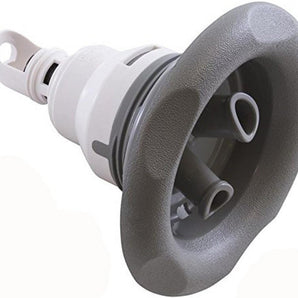 Waterway 5-Scallop Twin Roto ThreadIn Power Storm Gunite Jet Gray 229-7617G