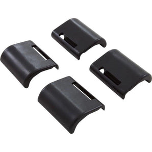 Hayward Rear Skirt 2 Hinged / 2 Non Hinged Black 4/Pk PVXH013BKPK4