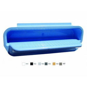 Aquastar Pool Wall Step Set Of 3 Dark Grey 705