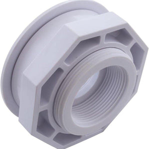 Pentair 86205100 1-1/2" White Vinyl Liner Return Inlet Fitting with Screws