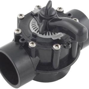 Custom Molded Products Diverter Valve 2Insx2.5In Sp 2-Way Blk CPVC 25912-204-000