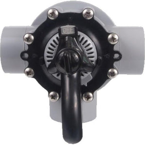 Custom Molded 3 Way Pvc Diverter Valve 2In Skt / 2.5In Spigot 25933-201-000