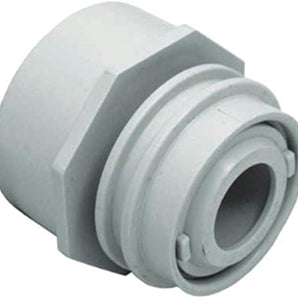 Aquastar Flush Mnt Aim Flow/Water Barrier Fits Over 2In Pipe Black 3502