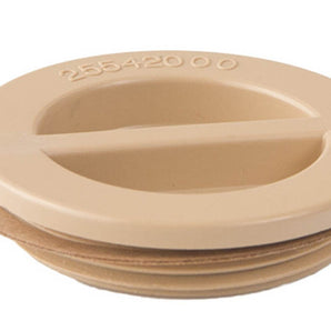 Custom Molded Products 1.5In Npt Flat Plug Extended Threads 25542-500-000