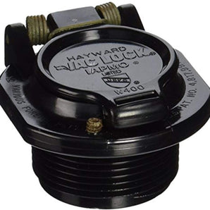 Hayward Vac Lock Safety Wall Fitting Black Hayward W400BBKP