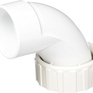Waterway Plastics 2" S x 2" FBT 90-Degree Sweep Pump Union