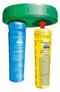 FROG Serene Floating Sanitizing System for Hot Tubs with Minerals, Bromine, Test Strips, and Jump Start Shock (01-14-3883)